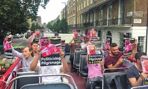 GhandiNdim's tweet image. في ذكرى اغتيال وتقطيع الصحافي جمال خاشقجي في سفارة بلاده السعودية في تركيا.... حافلة تجوب شوارع العاصمة البريطانية لدن للتذكير بالجريمة البشعة ومطالبة المجتمع الدولي بمحاسبة القتلة...