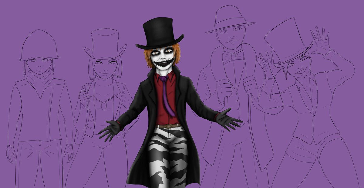 Dazzdraws's tweet photo. The Skellysquad. I worked on this over the course of a few streaming sessions, took roughly ten hours in total. Tune in on the evenings for more artwork, casual conversation and advice! #art #krita #characterart #twitch #streaming https://t.co/mitjv3MHeL