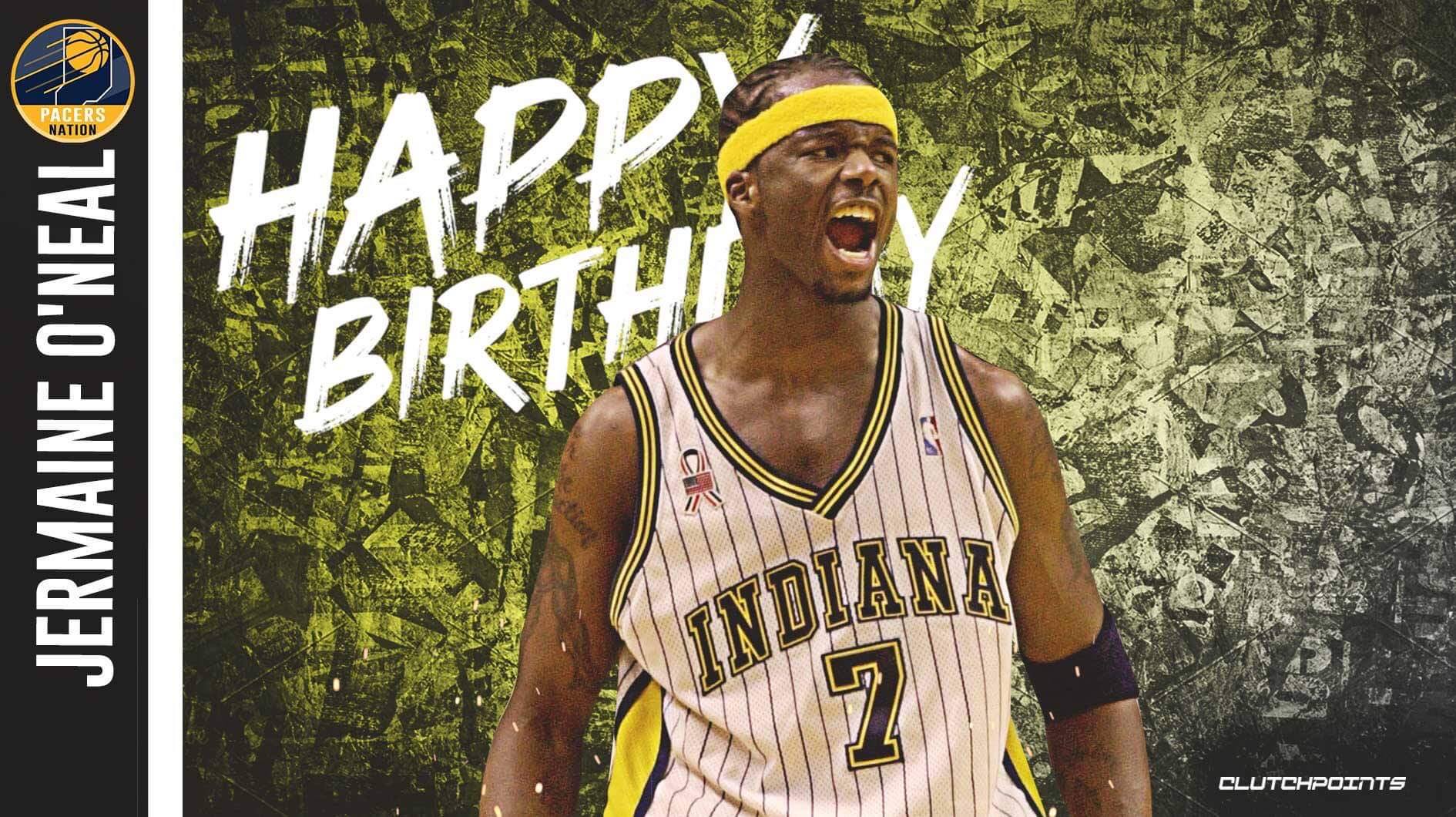 Join Pacers Nation in wishing  former 6x All-Star, Jermaine O Neal, a happy 42nd birthday!  