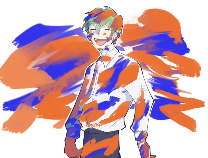 ナゴサカステの記念に描いた絵、何度でも上げてしまうが 