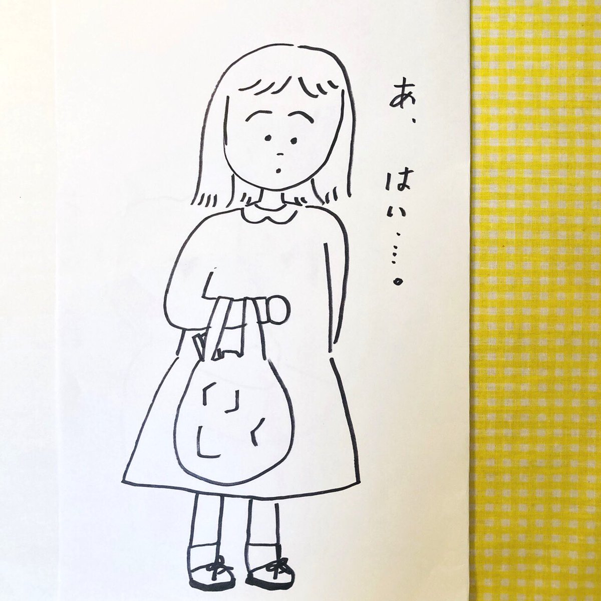 ごはんちゃんとインスタで描いた4コマ 