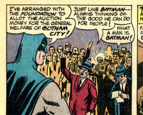 Batman auctions off his possessions for charity