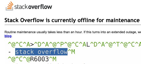 trustbirungi's tweet image. Developers everywhere: (Chuckles) I&apos;m in danger.
#stackoverflow #stackoverflowdown