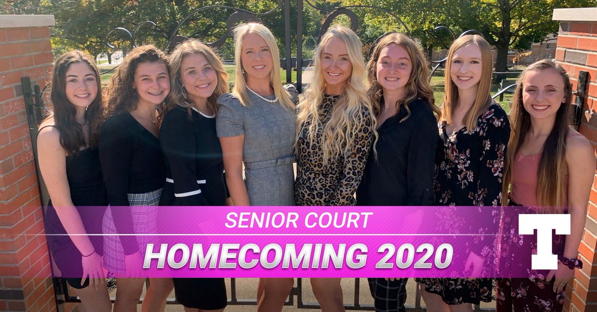 Congrats to our 2020 Homecoming Senior Court: Natalie Crum, Jade Miller, Madison Lorenzo, Joie Engle, Kaylin Venick, Lucie Towers, Emma Malinak, Madyson Frazee