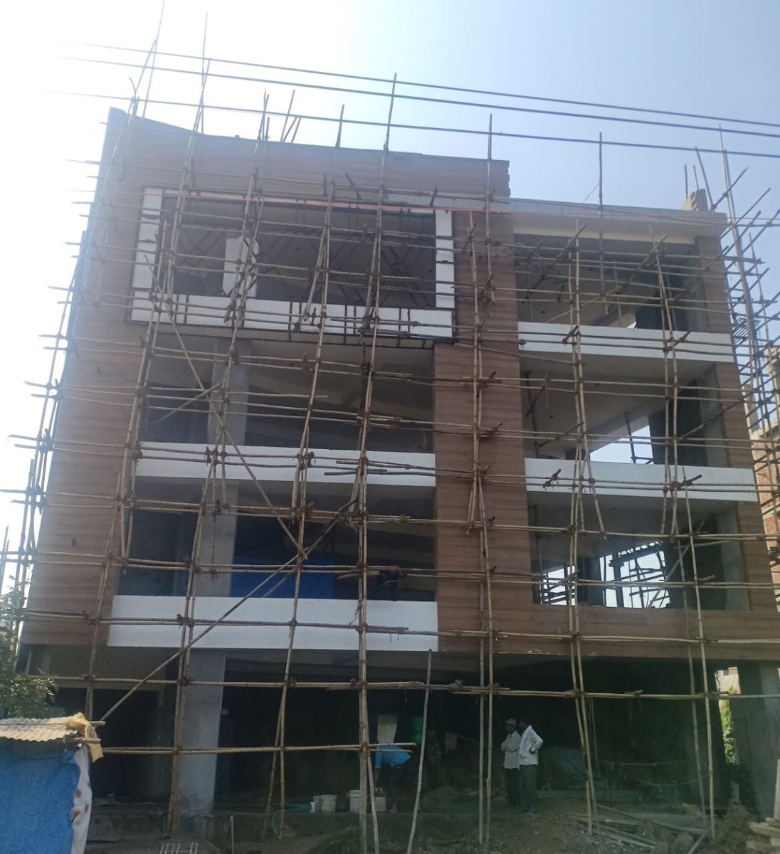 vaidravvi's tweet photo. A good civil work speaks in itself....no design/elevation is possible without it...finishing this beautiful project in few days...will update finished pictures https://t.co/0izaZQPPBf