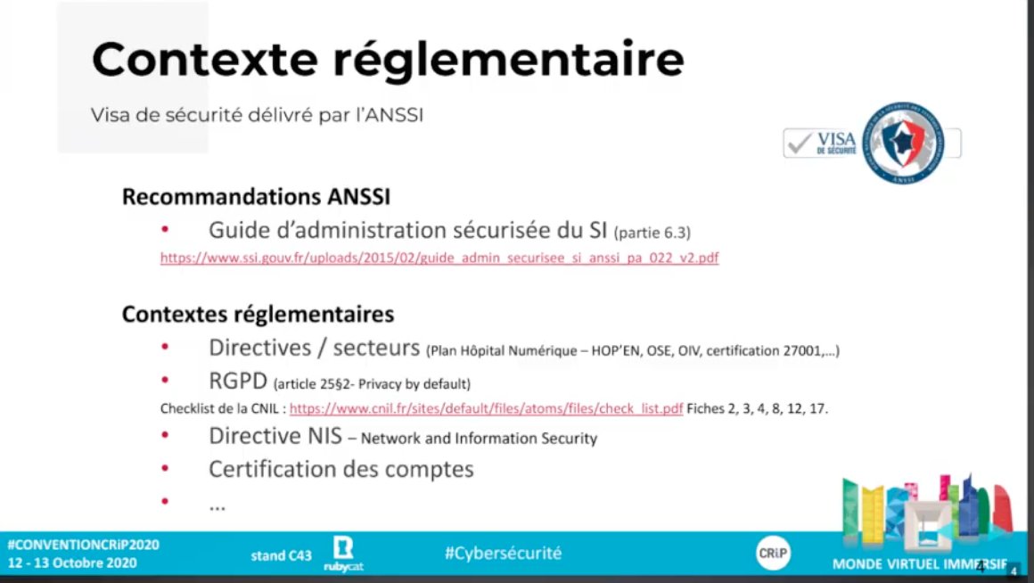 DataFeel's tweet image. Pour renforcer la sécurité et faciliter la gestion des accès sensibles au SI, la solution intuitive certifiée, PROVE IT, contrôle, trace et enregistre les connexions sensibles - PAM Bastion - par l&apos;éditeur #FrenchTech @rubycat_labs Cathy Lesage #WomenInTech
#conventionCrip2020