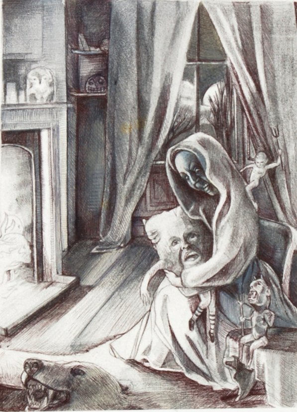 eclary84's tweet image. Ignoring her parents' severe warnings, a defiant girl went to see the #witch, Frau Trude(#43). "I have been waiting for you. Light the way for me now!" With that, she turned the girl into a block of wood &amp;amp; threw her into the fire, until she was thoroughly aglow! #FairyTaleTuesday