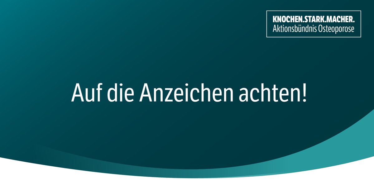 osteo2020's tweet photo. Die #Osteoporose verläuft anfangs unauffällig. Oft ist erst ein #Knochenbruch - insbesondere in den Bereichen der Hüfte, der Wirbelsäule und der Handgelenke – ein erster Hinweis. #agingforfuture #achtsamkeit #prävention
@hcf_ev @GKV_SV @kbv4u https://t.co/lZ1vtEzfDI