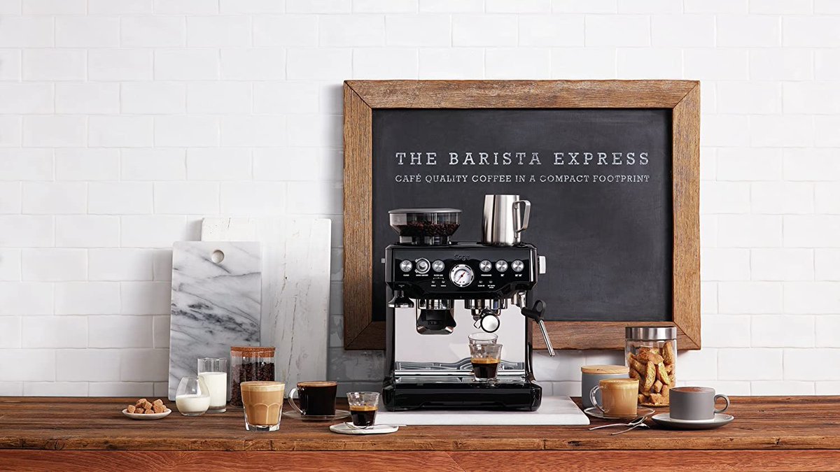 This is not a drill!!! Just look at this #primeday saving on the Sage Barista Express Coffee Machine! ➡️amzn.to/2IjqlsE