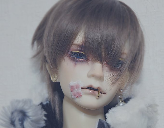 傷メイクのtwitterイラスト検索結果