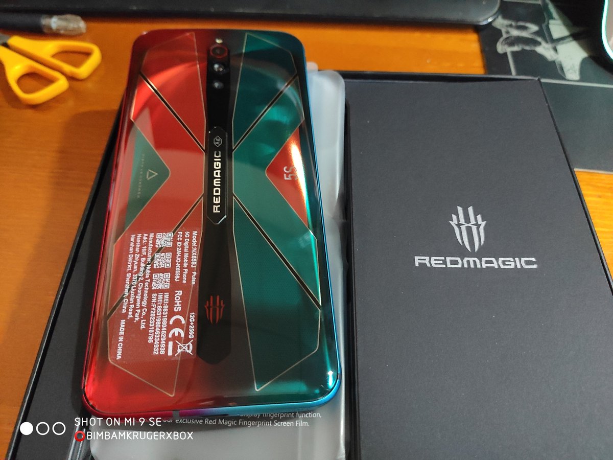 Pues nada a probar el nuveo #redmagic5s a ver q tal... Si os gusta podeis ver mas informacion aqui redmagic.gg/products/red-m…
 <a href="/nubiaSpain/">Nubia Spain</a> <a href="/redmagicgaming/">REDMAGIC</a>