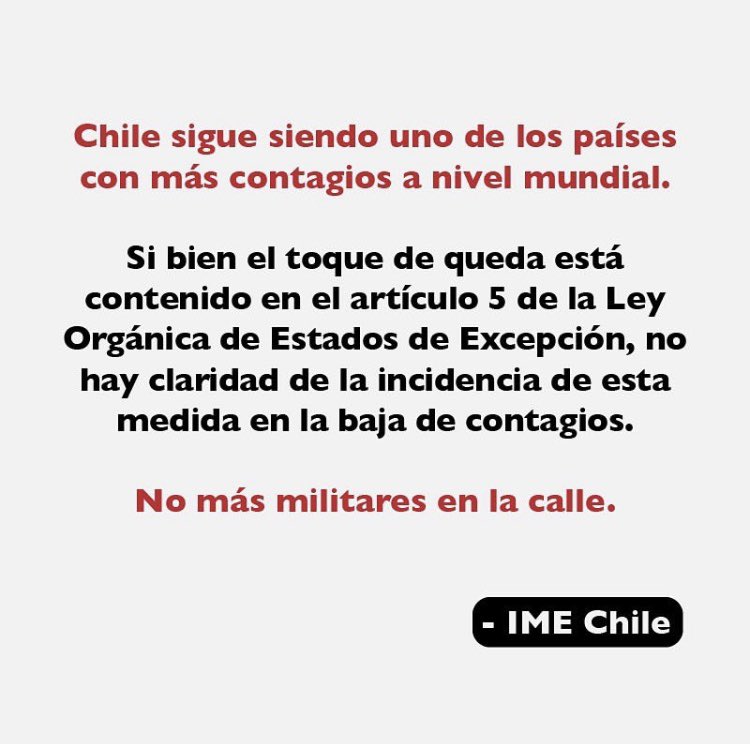 A causa del toque de queda miles de músicos están en cero, y no hay un plan de reactivación del sector de parte de las autoridades. 7 meses sin respuesta alguna y los protocolos gubernamentales no dan resultado. ¿Cuál es el argumento sanitario para esta medida? #noaltoquedequeda