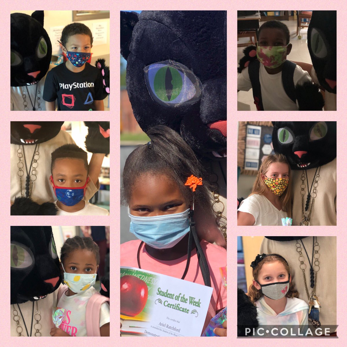 OldPointeElem's tweet photo. Great job students of the week for October 5-9th! #PantherPride #OPESStrong #OneSchoolOneMissionOneRockHill https://t.co/Xl4y4QkyiQ