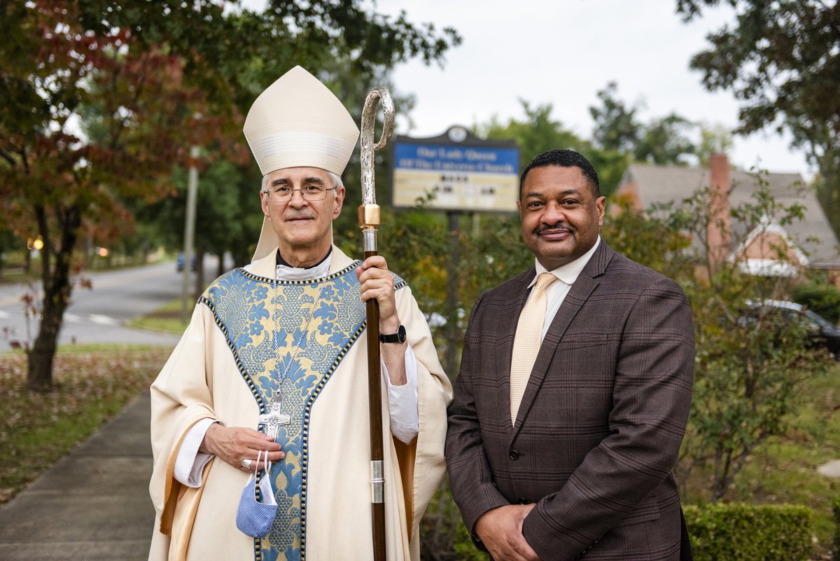 It was my honor to celebrate the annual Diocesan Blue Mass at Our Lady, Queen of the Universe in B'ham last night. The Mass is celebrated for those employed in the field of public safety. A special thanks to <a href="/BhamPolice/">Bhampolice</a>  Chief Patrick Smith and State Sen. Linda Coleman-Madison.