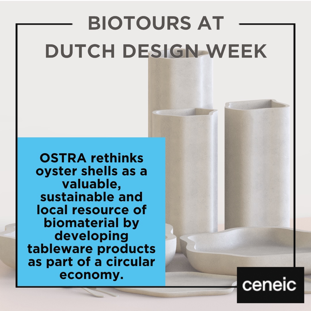 Introducing the Designers of Biotours 
<a href="/dutchdesignweek/">Dutch Design Week</a>

Meet: Jade Echard 
Project: Ostra

Featured at: New ‘Growth’ Mindset

Wednesday 21st Oct 2020, 13.00 - 14.00 CEST Online

Tickets are free but places are limited. buff.ly/2SAbZpK
