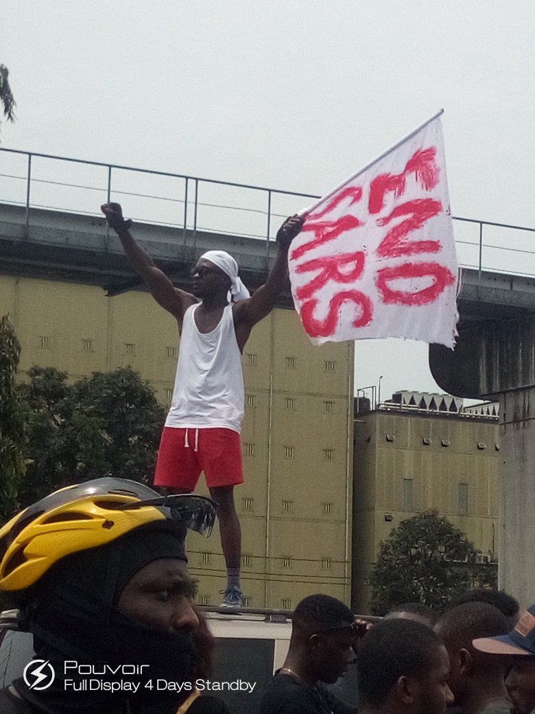 Urladyinlaw's tweet photo. We had to make sure our voices are heard!
#EndSarsnow
#PHEndSarsProtest
#EndPoliceBrutalityinNigeria 
#wikecomeout https://t.co/DlXM5qcvON