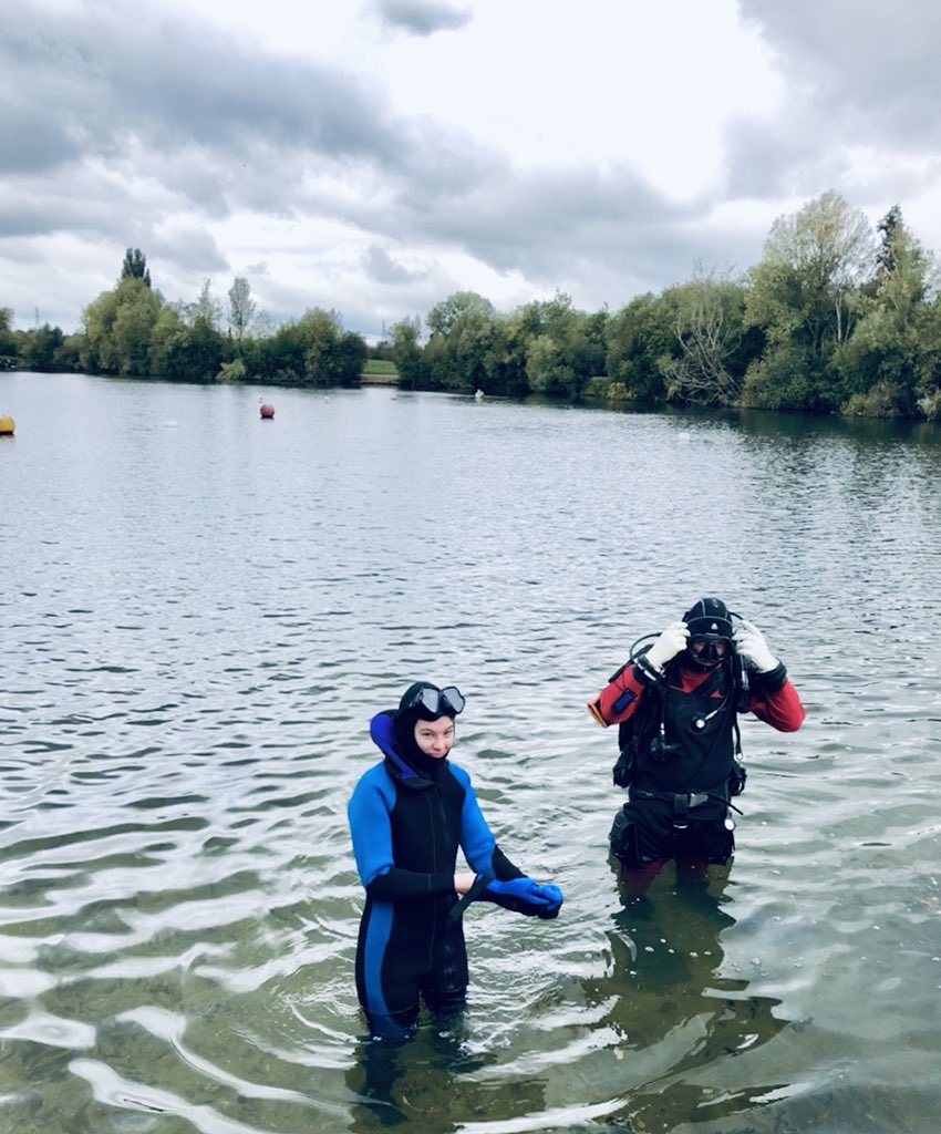 smbdiving's tweet photo. Wetsuit diver Rebecca braved the drop in water temperature to complete her #RAID #openwater20 course at Leybourne. Next she is looking to buy a #hammonddrysuit so she can dive all year round!  #diveraid #diveraidukandmalta #diving @hammond_drysuit @apeksdiving @leybournelakes https://t.co/40h7olTnRO