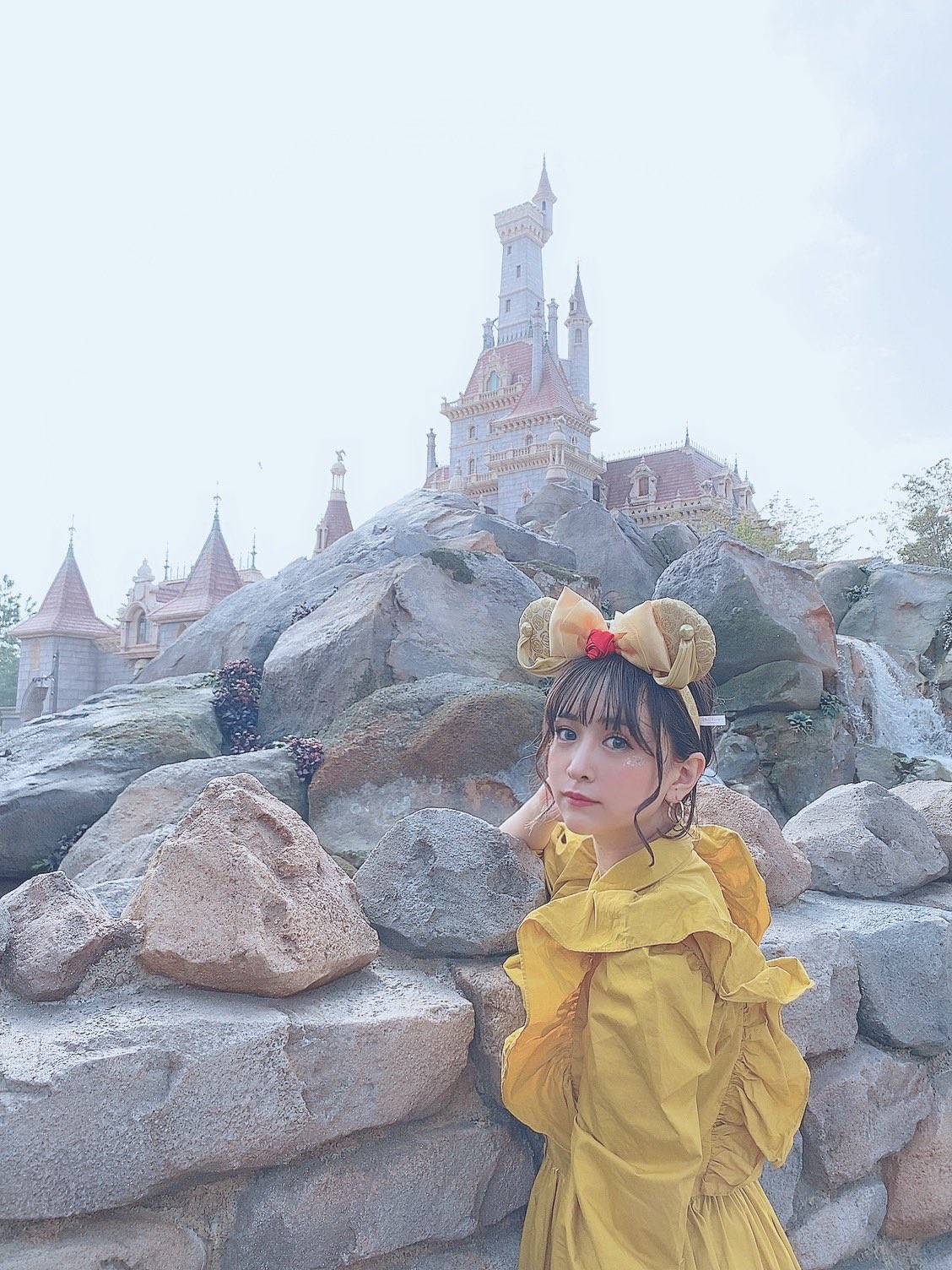 Twitter 上的 平松 可奈子 ベルを意識したディズニーコーデ 美女と野獣 T Co Mz0fqk8dsh Twitter