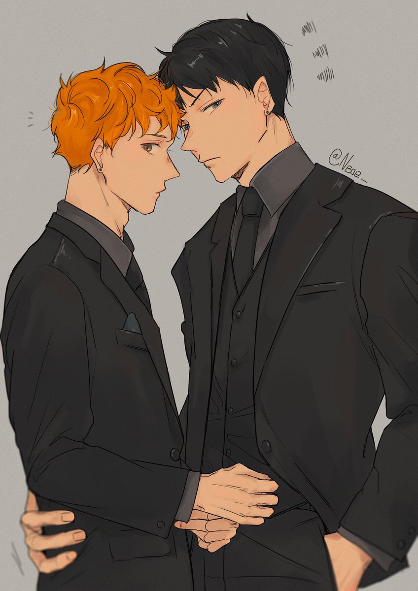 「#影日 
#kagehina 」|N🥛🍊のイラスト