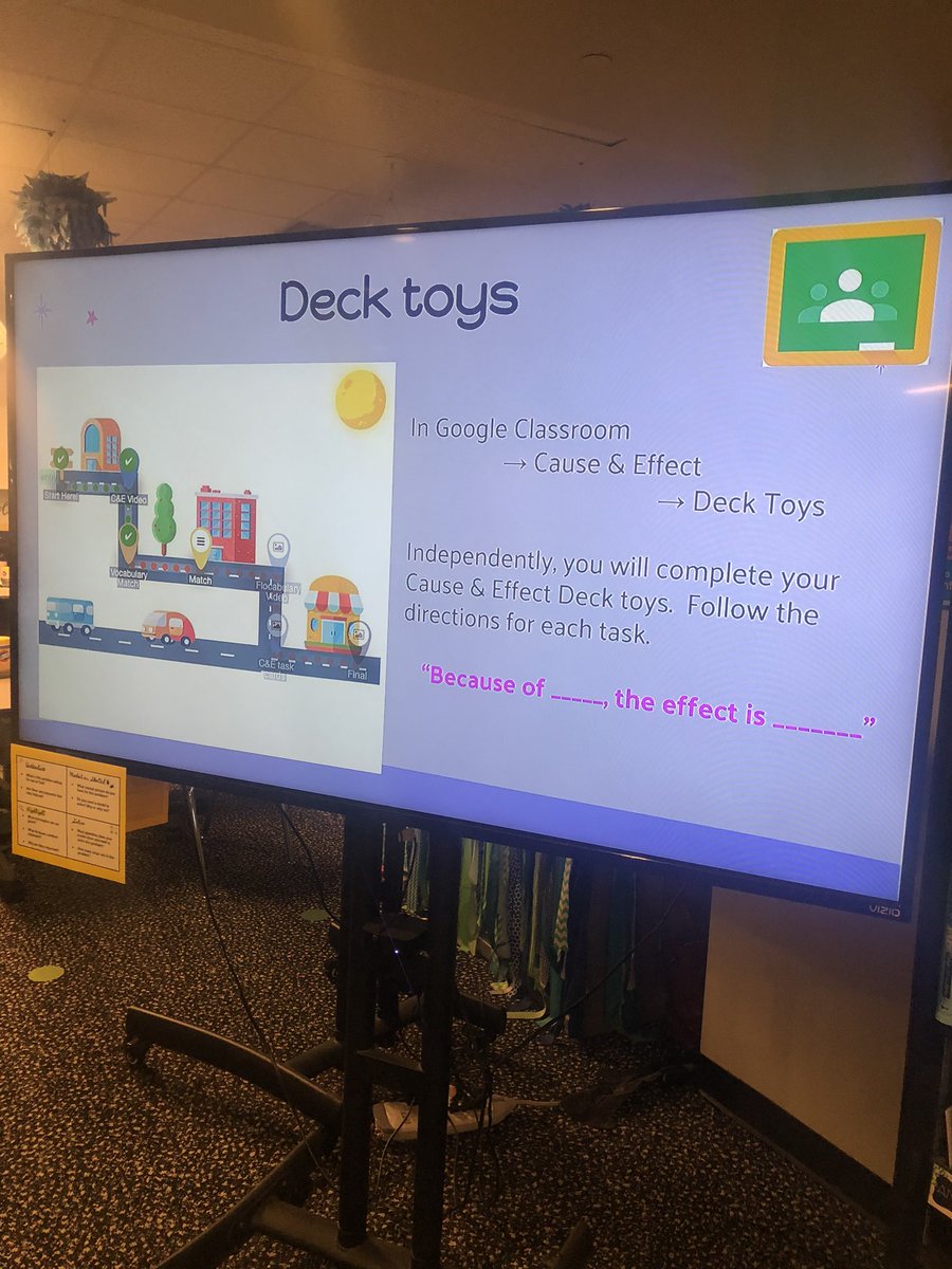 MrsRampyLCP's tweet photo. Students used Decktoys to identify cause and effect relationships. I have never heard 39 kids so quiet and engaged before!!! Way to go little pirates! @LCISDnorth #fortheloveofreading #decktoys https://t.co/OA8VN1Bxhi