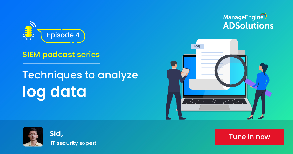 È finalmente arrivata la nuova serie di #podcast di @ManageEngine sulla Security Information and Event Management, #SIEM. 💣🚀
Sid, IT Security Expert, spiegherà le migliori tecniche per analizzare i #log e i rispettivi dati ⬇
PARTECIPA: https://t.co/EGGq7mRIwa https://t.co/o4VhX1AyYo
