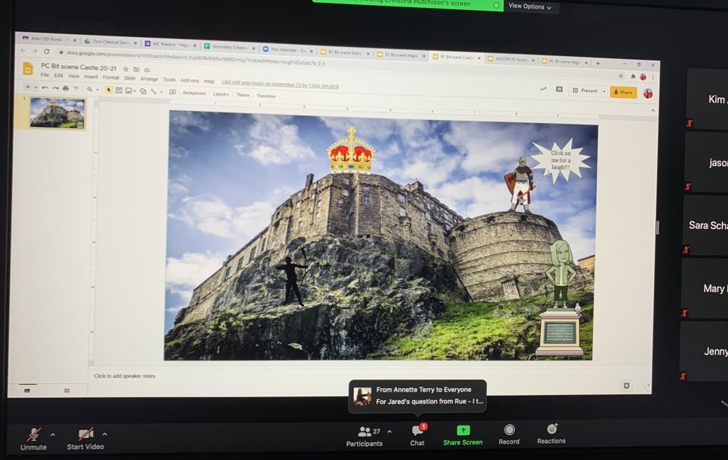 AISDLearnerSvcs's tweet image. From using @GoogleForEdu sites in Forensic Science to creating interactive notebooks using Bitmoji scenes, engaging students with @PearDeck and providing students with voice and choice plus much more! #AllenLearnsTogether #AllenLearns
