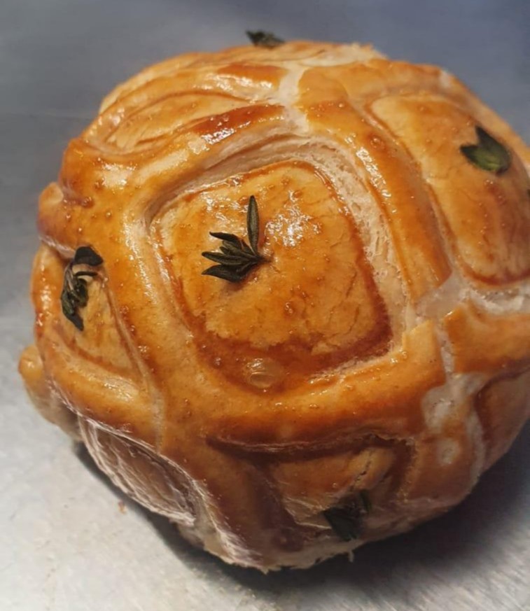 If there was ever a week when pastry is all you need, it is this one...we present you with our beautifully packaged duck pie. On the menu now!