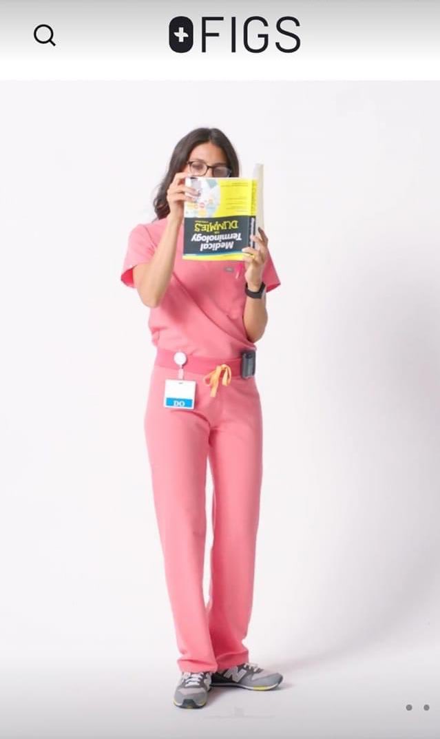 I have always questioned the ethics of this company based on the way they take advantage of young docs, but now with this dedicated marketing campaign putting down women and DOs it’s become clear that you should shop elsewhere. <a href="/wearfigs/">FIGS</a> #whoswithme #disappointed #WomenInMedicine