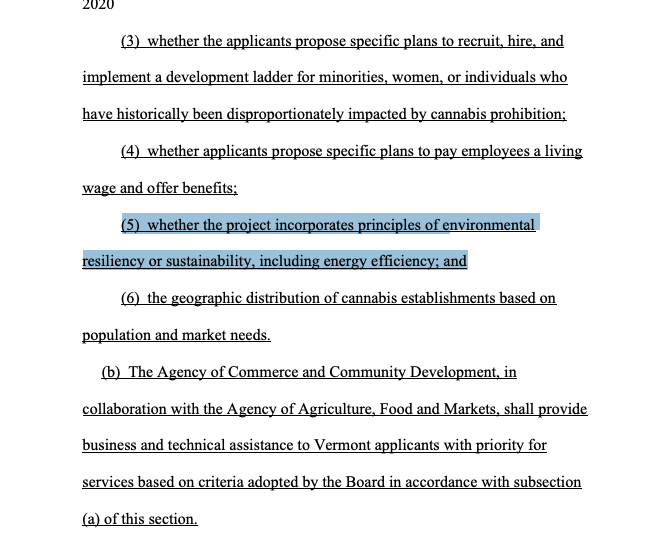 #Vermont S.54 legalizes #cannabis &amp; explicitly includes #sustainability &amp; #environmental #resiliency as cannabis operations license criteria

#SunGrownIndoor is the most energy efficient cultivation facility design out there. report @ bit.ly/SGIpaper 

Contact Us Today!