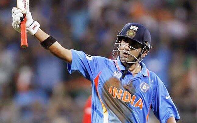 Happy Birthday Gautam Gambhir 
Thank you for the world cup memories   