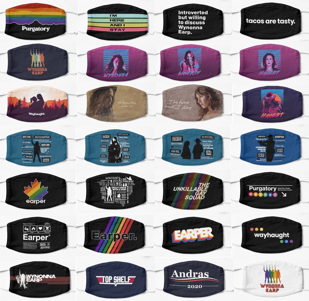 viking_elf's tweet photo. Hey folx &amp; #Earpers!

Everything at my shop is 20%-60% off!

I've got merch for #WynonnaEarp #WayHaught #GentlemanJack #MotherlandFortSalem #HauntingOfBlyManor &amp; other LGBT stuff!

https://t.co/du7bDoLIpn https://t.co/svGC7RfqWB