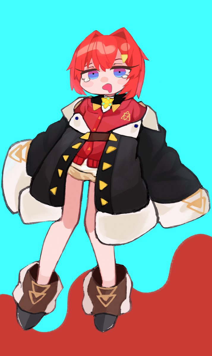 絵ンジュ かわいいですね 蝦夷リスのイラスト