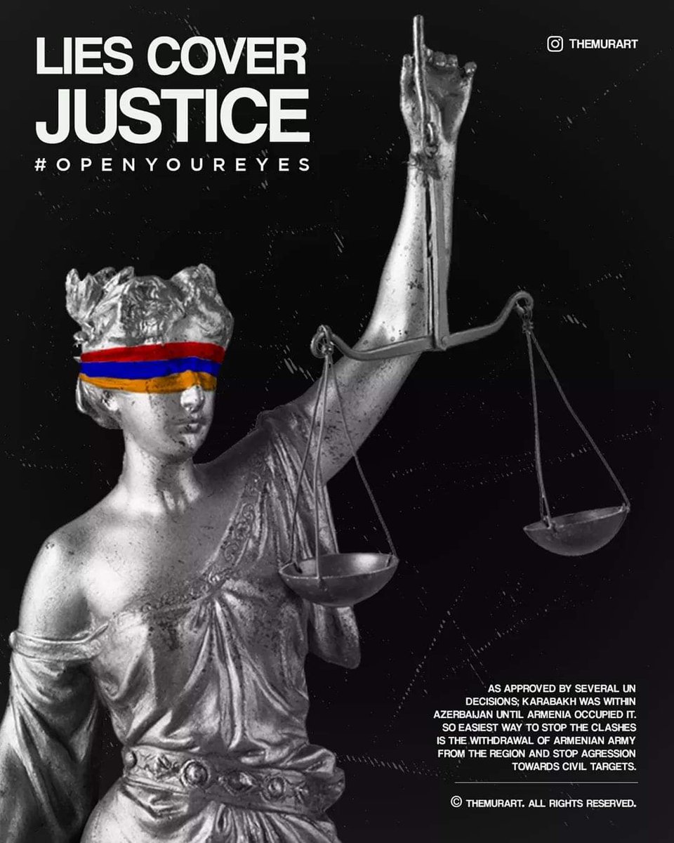 #openyoureyes 
#KarabakhisAzerbaijan
#StopArmenianAggression 
#StopArmenianTerrorism