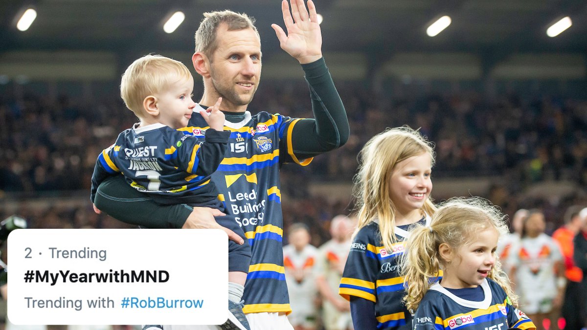 ❤️ #OneRobBurrow
💪 #MyYearwithMND