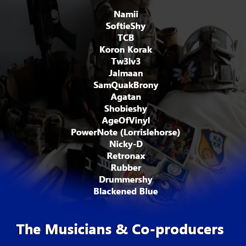 As for the Musicians;  @NamiiArts  @FluttershyIRL  @TCBpon  @KoronKorak  @PonTw3_  @Jalmaan  @Sam_Quak_Brony  @AgatanMusic  @ShobieShy  @AgeOfVinyl  @powernotemusic  @NickyDs96  @retronax Rubber,  @_Drummershy_ and  @BBlue_music I love you all! <3 Thank you for everything!