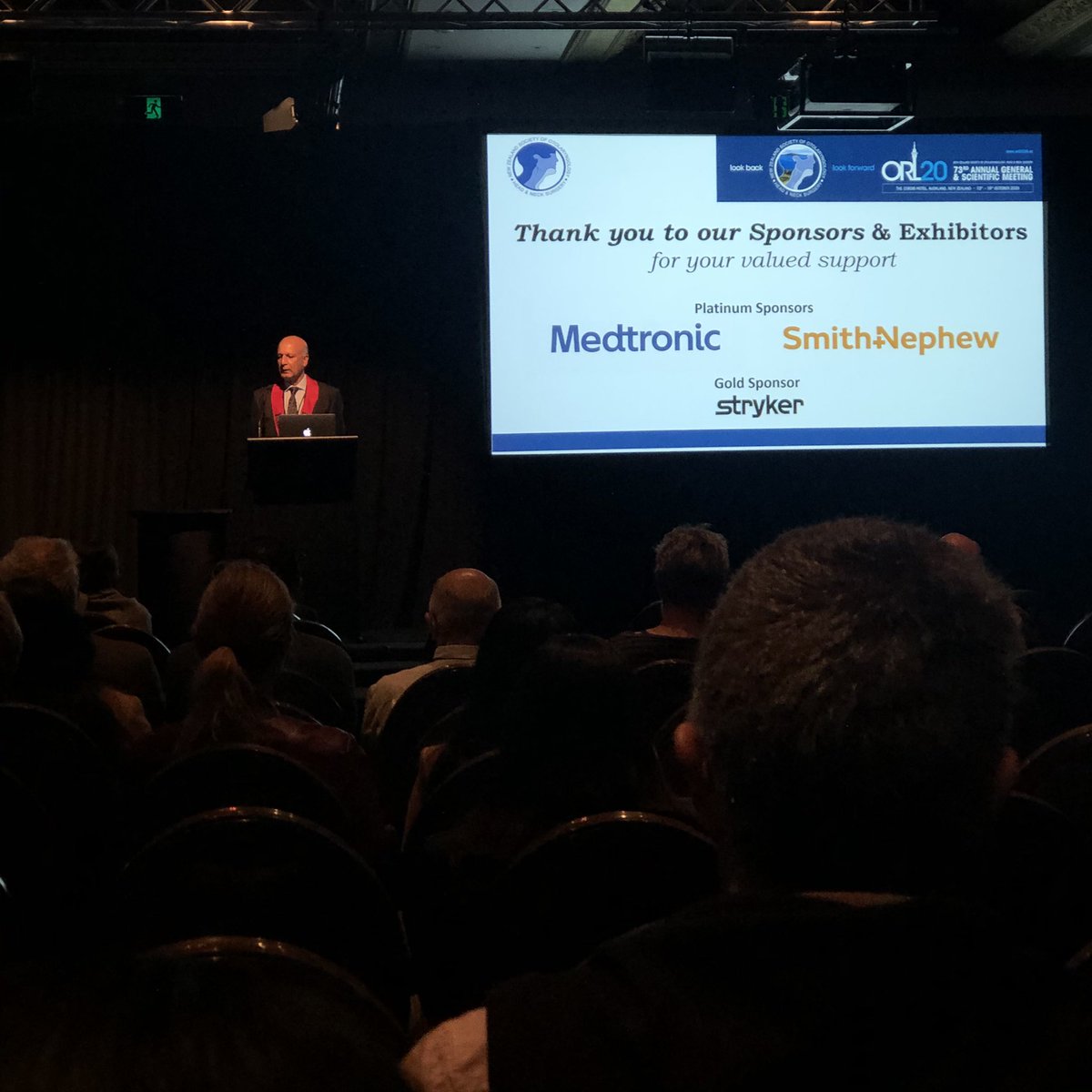 sasanof's tweet photo. President @za71154 opens #ORL20 https://t.co/tD7pDjyQAK