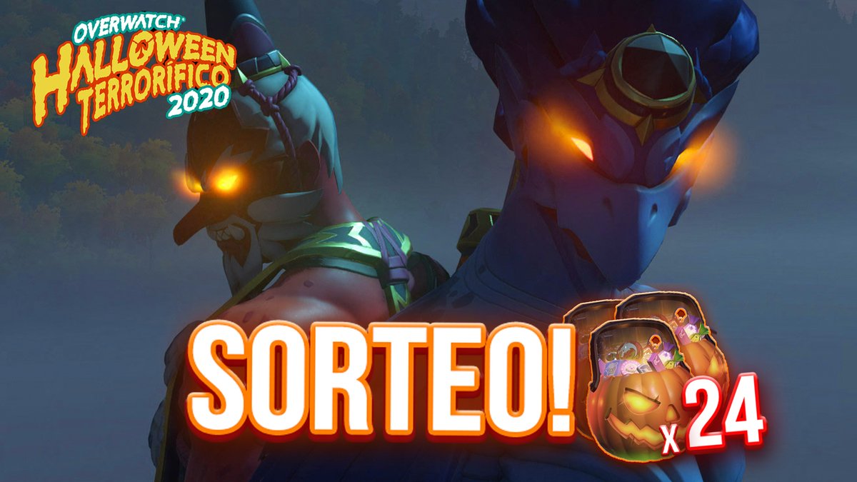 🎃SORTEAZO🎃

Celebramos Halloween con <a href="/AlterTimeSK/">AlterTime</a> y este SORTEAZO de 24 cajas del evento de Halloween de <a href="/OverwatchES/">Overwatch</a>!

Para participar ⬇️
✅Seguir <a href="/AlterTimeSK/">AlterTime</a> 
✅Seguir <a href="/Toniki20/">Toniki</a> 
🔁RT a este Tweet

🌏 Para TODO EL MUNDO y TODAS PLATAFORMAS

⚠️Finaliza 28 Octubre!
