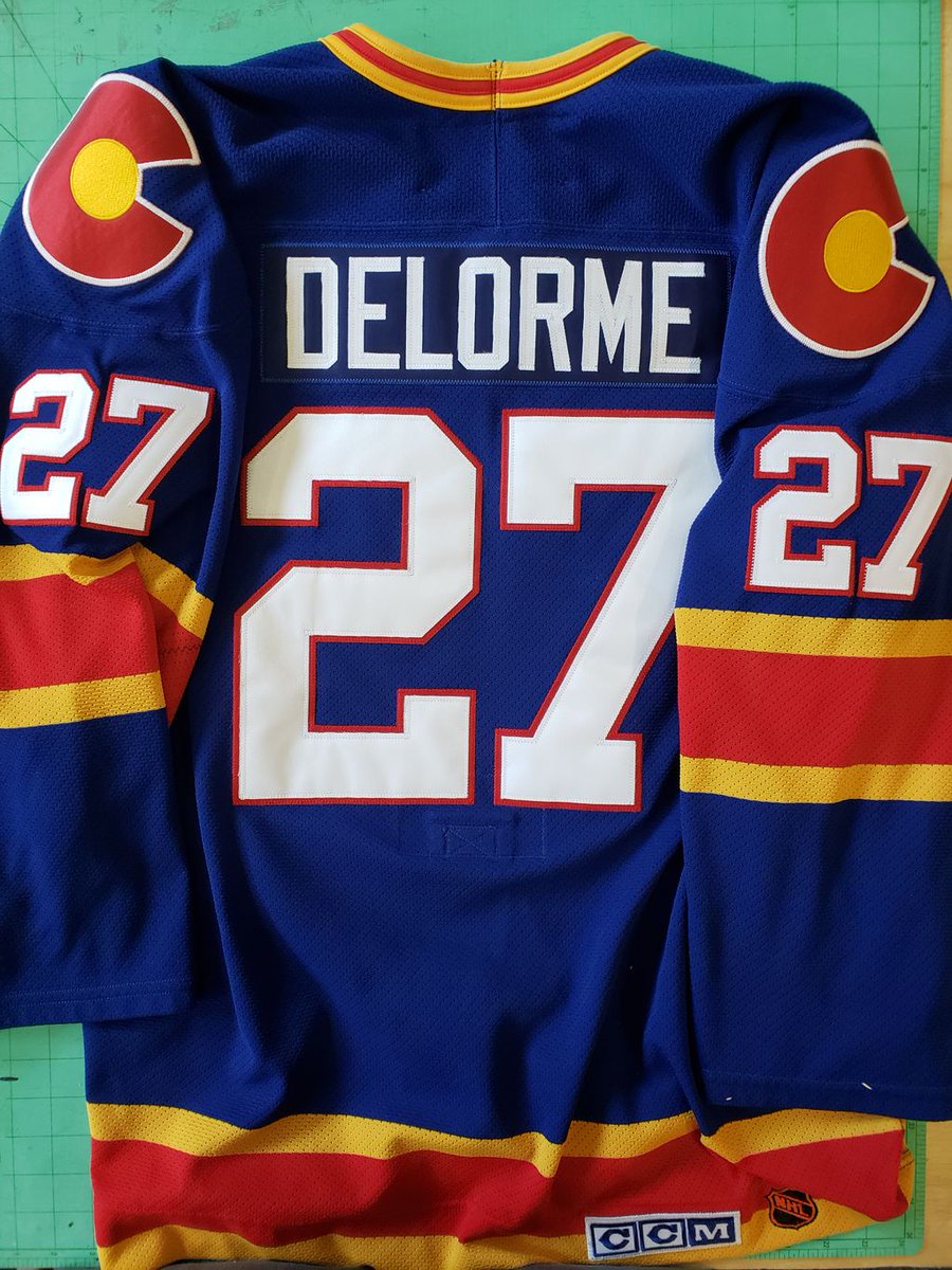 LevysSports's tweet photo. Some lesser known but very important players in their dressing rooms!  Great opportunity to make these jerseys and if you haven't watched Ice Guardians you should!  #customjerseys #embroidery #twill #hockeyenforcers #hockeyjerseys https://t.co/gWMuS1vgXl