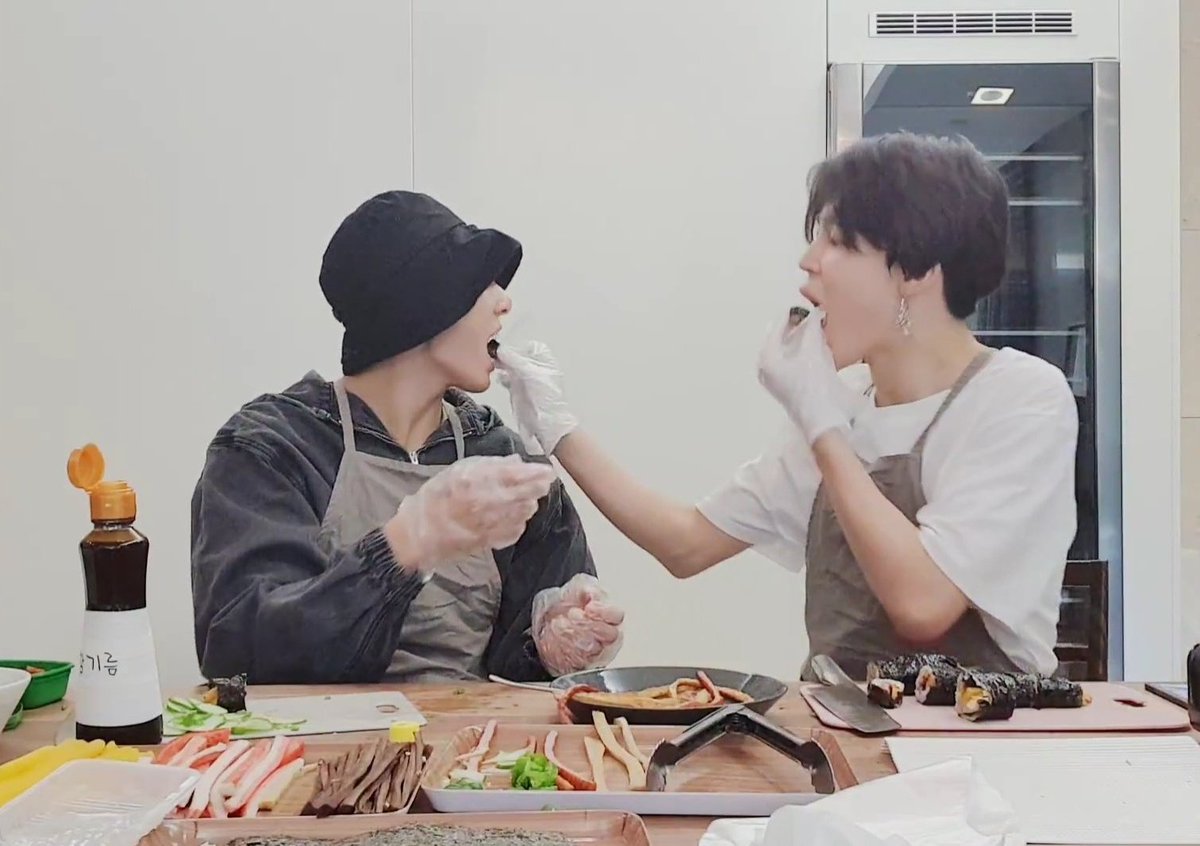 Jimin and jungkook being there for each other; a thread