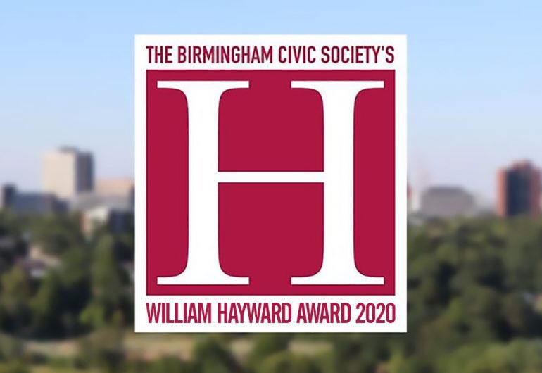 We’re relaunching our Haywood Award! A reminder of the nominees again👇

• <a href="/Brindleyplace/">Brindleyplace</a>
• The Calthorpe Estate Masterplan
• Bennie Gray 
• Peter White - British Waterway’s Architect <a href="/CRTWestMidlands/">Canal & River Trust West Midlands</a> 
• @BacktoBacksNT

Voting will open next week 🗳 

bit.ly/3bkfLvD