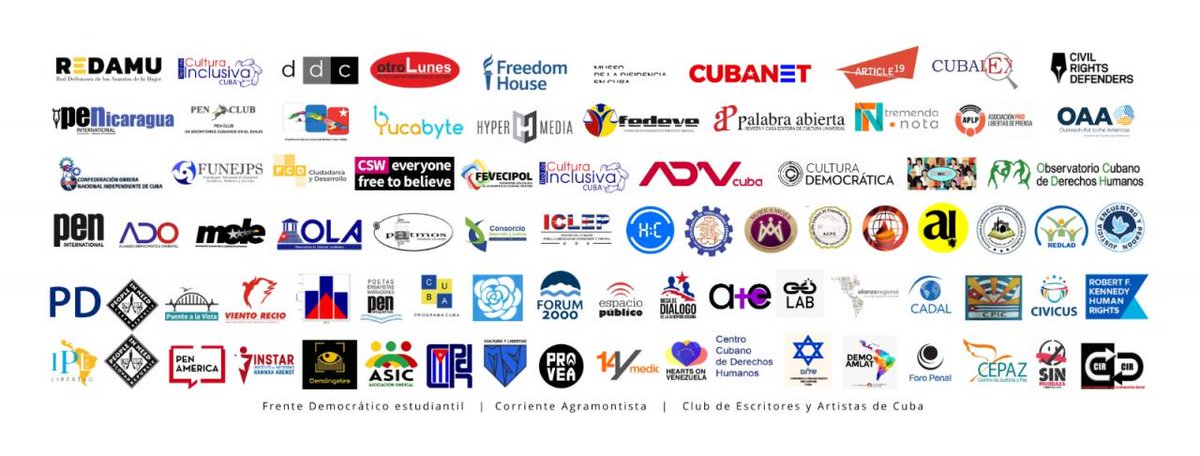 DemoAmlat's tweet photo. 🇨🇺 | 85 organizaciones de la sociedad civil expresan preocupación por el reingreso de Cuba al Consejo de DDHH de la ONU #UnAsientoNoDaDDHH #CUBAneedsHRs
https://t.co/THf3cRw2b8 https://t.co/lPLcBEuJ5O