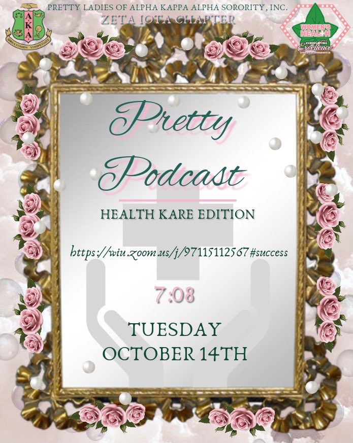 Do Not Forget To Tune In Tonight 💗💚 wiu.zoom.us/j/97115112567