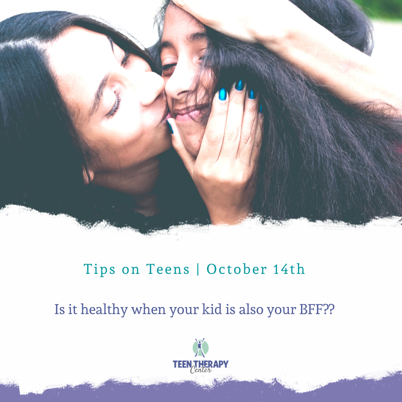 TeenTherapyHelp's tweet photo. Is it healthy when your kid is also your BFF?

Tune Wednesday, October 14th at 12:00pm to hear Kent discus in our Facebook group @TipsOnTeens.

#mommydaugher #mommydaughtertime #mommydaughterdate #teenmentalhealth #teentherapy #parentingtips #parenting #parentingteens https://t.co/vQF2xWeYh6