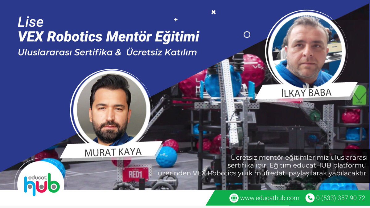 Ücretsiz #EducatHUB üyeliği fırsatı ile ödüllü uzman yazarlarımızdan <a href="/ilkayBaba1/">ilkay Baba</a> ve <a href="/Murathkaya/">Murat Kaya</a> eşliğinde #uluslararası #sertifikalı #online eğitimleri kaçırmayın!📣👇🏻

Eğitim Takvimi 
⏰24 Ekim 2020 19:00 - 20:30 

educathub.com/online-egitiml…