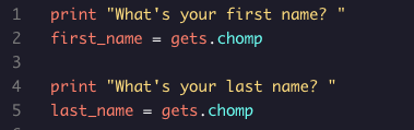 trying to learn the basics of different languages and #Ruby is first on the list. These lessons are making me super hungry.... #chomp