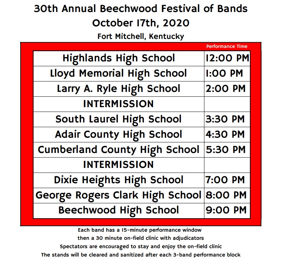 Beechwood Bands tweet media