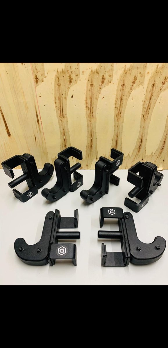 New GymEx heavy duty nylon J-hooks 🔥 coming soon..⏳

#gymequipment #gym #strength #conditioning