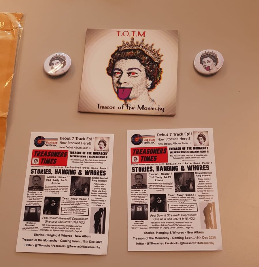 PRCoffeeNL's tweet photo. Massive thanks to @TMonachy! Received the fanpackage today. Love it! @PRCoffeeNL Headquarters going wild! 🤘

We are going punk! https://t.co/y7VuNsGMCY