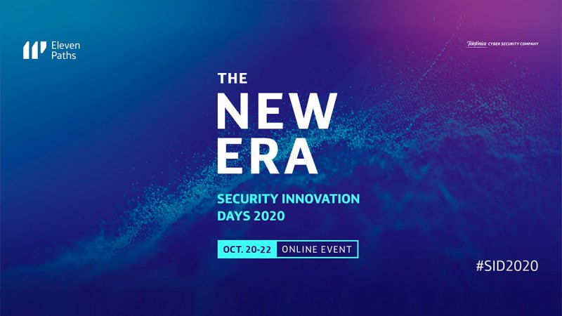 dsespitia's tweet image. #TheNewEra of #Cybersecurity is here, from 20th to 22nd October @elevenpaths_en will be presenting our proposal as #TelefónicaTech #Cybersecurity company. You could register this year open to everyone in its online version. 

securityinnovationdays.elevenpaths.com