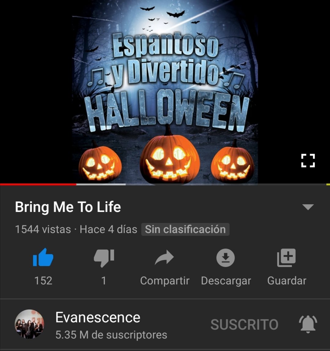 EvLatinos's tweet photo. 🚨NEW🚨 @evanescence ha publicado en YouTube la canción bring me to life con la portada en español! 😂 a que crees que se deba esto? 
@AmyLeeEV que está pasando?😂
Link: https://t.co/PHVr6e1XUP

#amylee #evanescence #rare #bringmetolife #fallen https://t.co/DcrXPXVB76